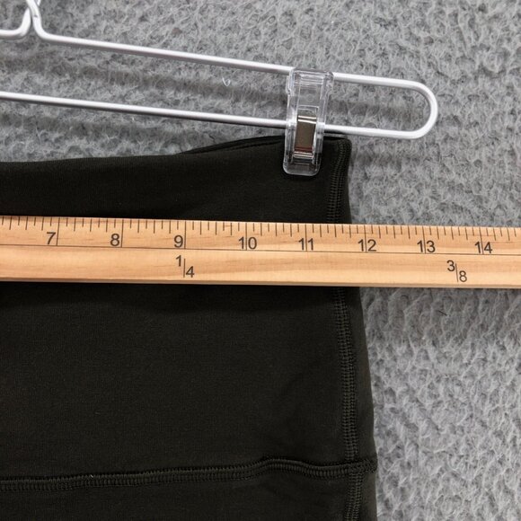 Lululemon Wunder Lounge Leggings Womens 4 Dark Olive Super High Rise Tight Gym - Picture 9 of 13